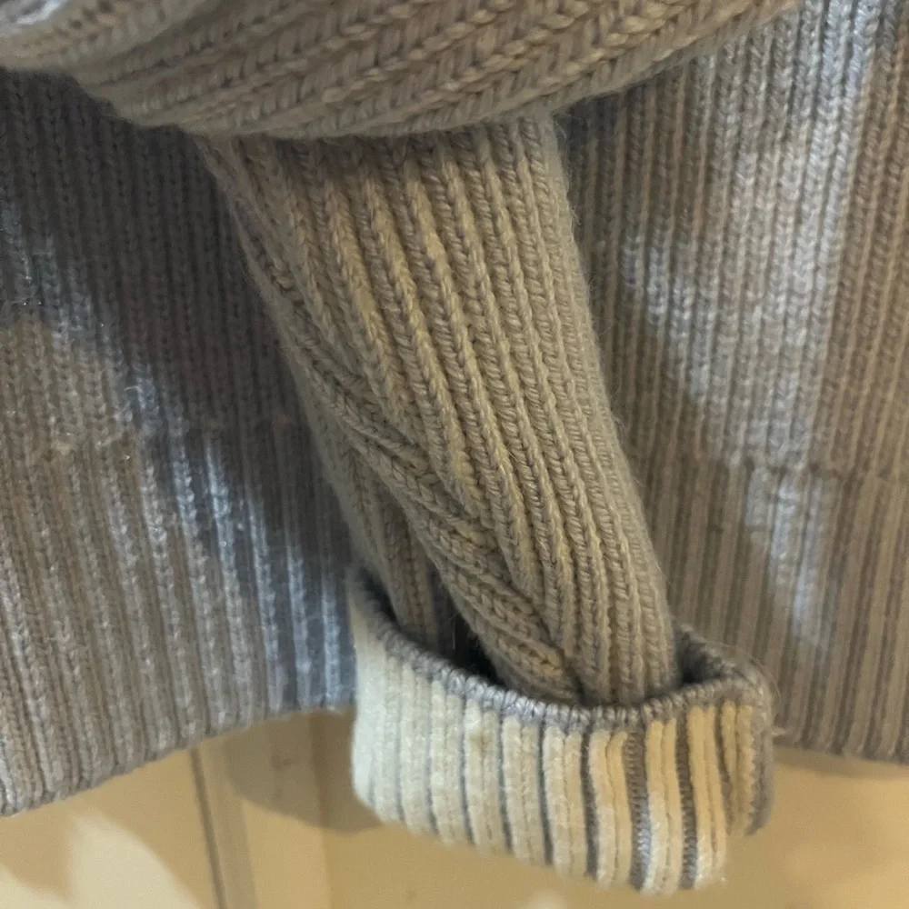 Varley Light Blue Ribbed Button-Up Sweater - Picture 13 of 16